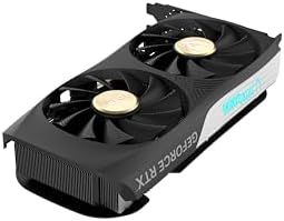 ZOTAC Gaming GeForce RTX 4060 Ti 16GB AMP DLSS 3 16GB GDDR6 128-bit 18 Gbps PCIE 4.0 Tarjeta gráfica compacta para juegos, refrigeración avanzada IceStorm 2.0, iluminación Spectra RGB, ZT-D40620F-10M