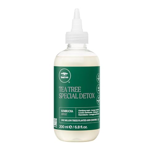 Tea Tree Special Detox Kombucha Rinse, Removes Buildup, Adds Shine, For All Hair Types, 6.8 fl. oz.