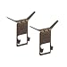 National Hardware N260-299 V2552 Brick Hangers in Antique Brass, 2 Pack