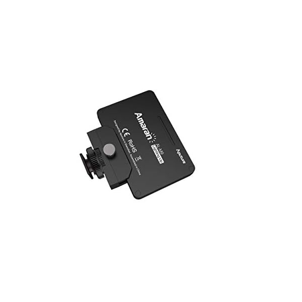 Aputure Amaran AL-M9 LED-Leuchte mit eingebautem Akku, Mini-TLCI/CRI 95+ On-Camera-Videoleuchten, 9 SMD-Beleuchtung für… – Bild 6