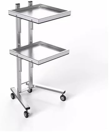 Carrito rodante de 3 niveles con bandeja, solución de almacenamiento móvil para organización de salón y cocina