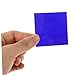 Abaodam 2pcs Cobalt Glass Plates for Chemistry Experiments Heat Resistant Color Reaction Glass Sheets Easy to Clean Laboratory Tools for School Science Labs