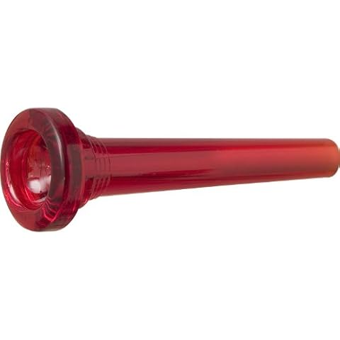 Kelly Mouthpieces Screamer Lead Trumpet Mouthpiece Crystal Red Cover