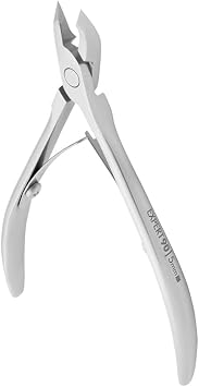 STALEKS PRO Expert 90 5mm Professional Cuticle Nippers Stainless Steel Skin Nippers for Manicure