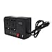 Inverter per Auto da 300 W - Inverter per Veicoli 12V con Interruttore e Schermo LED di Corrente - Convertitore per Auto a Onda sinusoidale modificata da 300 W per Camion, Camper, Uso Domestico A/a