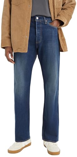 Levi's Herren Jeanshose 501 Original mit Knopfleiste, Straight Fit, It's Time to Go Stretch, W34/L34 – Ansicht 4