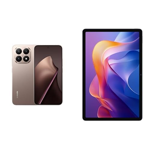 Xiaomi 15T 12GB RAM 256GB ROM, Rose Gold & Redmi Pad 2 4GB RAM 128GB ROM, Mor