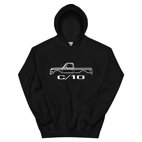 1970 Chevy C10 hoodie for Classic Pickup Truck Enthusiasts Custom 10 sweatshirt3