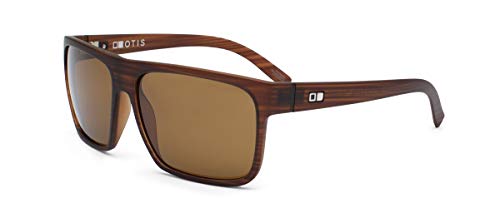 OTIS Eyewear After Dark Square Men's Sunglasses - Woodland Matte/Brown LIT Polarized2