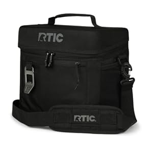 RTIC 15 Can Everyday Cooler, Soft Sided Portable Insulated Cooling for Lunch, Beach, Drink, Beverage, Travel, Camping, Picnic, for Men and Women