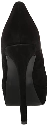 Image of Guess Women's Cacei Pump, Black Suede, 9.5