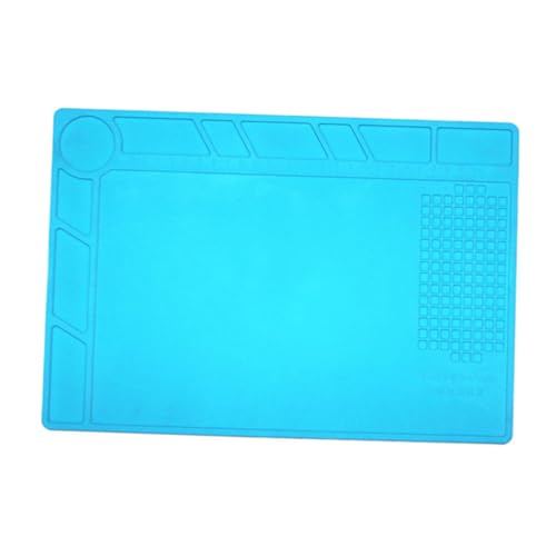 Balacoo 1Pc Heat Resistant Silicone Repair Mat for Electronics Portable Work Pad for Soldering for Mobile Phone Tablet and Computer Repair Easy to Store and Clean Durable