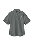 [ザ・ノース・フェイス] 半袖シャツ S/S Nuptse Shirt ヒューズボックスグレー L