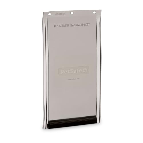 PetSafe Original Replacement Flap - Doggie Door Vinyl Replacement Flap for Sliding Glass Pet Door - Durable & Made with Non-Toxic Materials - 8 7/8" H x 5 1/8" W - Large