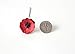 50 Paper Poppy Flowers for Scrapbooking, Veteran's Day Decoration by ScrapFlowers â€¦ (Red)