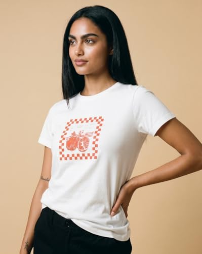 Image of Nobero Women's Graphic Printed T-Shirt | Regular Fit 180 GSM Cotton Tee for Women | Comfortable Round Neck Casual Wear