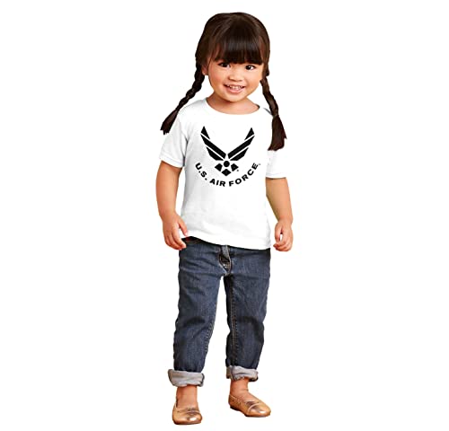 Brisco Brands US Air Force USAF Fly Fight Emblem Toddler Boy Girl T Shirt4