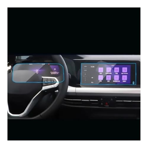 Film protection écran navigation GPS Golf 8 2021 Style B anti-rayures