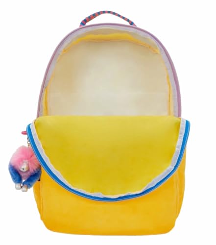 Image of Kipling Women's Seoul Extra Large Fc 17 inch Laptop Backpack, Durable, Roomy with Padded Shoulder Straps, Built-In Protective Sleeve