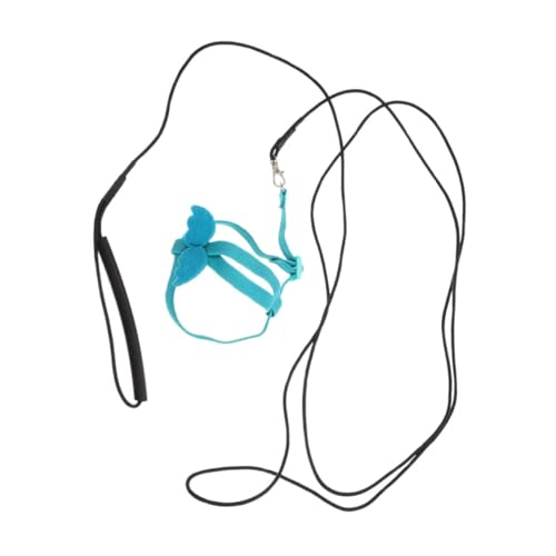 Mipcase Portable Wear-Resistant Parrot Harness with Adjustable Traction Rope: Designed for Cockatiels - for Indoor and Outdoor Flying Activities