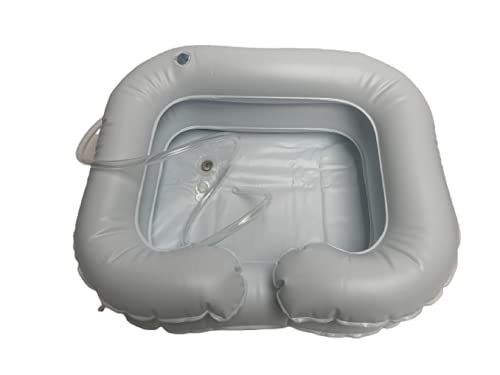Bac Gonflable pour Laver les Cheveux - Cuvette pour Shampooing - Munie d’une Évacuation - Découpe pour Maintien de la Nuque - Confortable - Fabriquée en Vinyle Haute Résistance Bac Gonflable pour Laver les Cheveux - Cuvette pour Shampooing - Munie d’une Évacuation - Découpe pour Maintien de la Nuque - Confortable - Fabriquée en Vinyle Haute Résistance