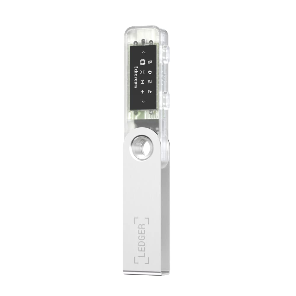 Amazon | Ledger Nano S Plus暗号ハードウェアウォレット(アイス) - 暗号通貨、NFT、トークンを保護します。 |  Ledger | 電話機本体