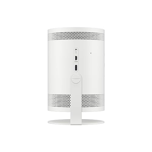 SAMSUNG 30” - 100” The Freestyle with Gaming Hub Smart Portable Projector, FHD, HDR, Big Screen Home Theater Experience, 360 Sound, SP-LFF3CLAXZA, 2023 Model (Renewed)