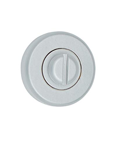 Fabricación Española Manivelas A32JDR32LCM Model 4800 Bathroom Closure Set, Matt Chrome - Image 2
