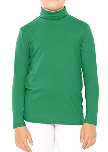 Image of STRETCH IS COMFORT Girl's Oh So Soft Long Sleeve Turtleneck | Youth Size 2-16