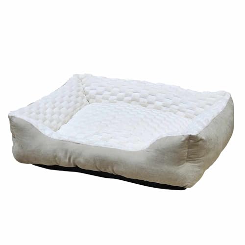 Nobby Komfortbett eckig Classic Diamond Cream L x B x H: 50 x 40 x 17 cm