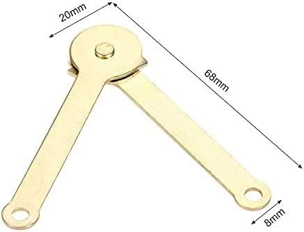 Hidden Hinges,Cabinet Hinges,Cabinet Hinges,Hidden Hinges,Door Hinge 2Pcs Metal Lid Support Hinges Wood Box Display Furniture Decorative Hinges Kitchen Cupboard Cabinet Door Hinges Lid Stays 68 * 8mm