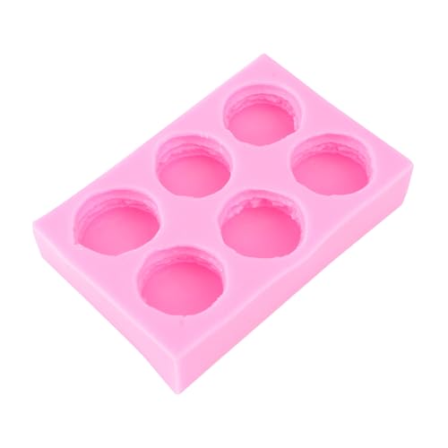 TOYANDONA Cavity Silicone Macaron Mold Non-Stick DIY Baking Fondant Moulds Flexible Cake Decor Tools for Chocolates Soap Candy and Fudge Making