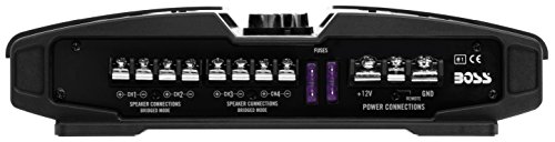 Boss Audio Systems Pf2600 Phantom 2600 Watt, 4 Channel, 2 4 Ohm Stable Class Ab, Full Range, Bridgeable, Mosfet Car Amplifier With Remote Subwoofer Control #TOP4