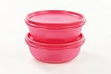 Original Tupperware TUPPERWARE Kühlschrank Hit-Parade 300 ml (2) helles pink Panorama