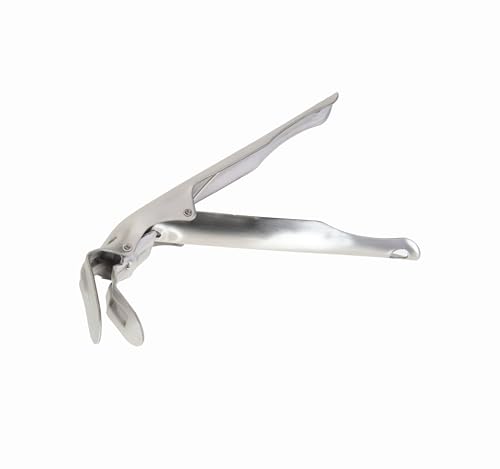 Plutreas Grillrost-Heber, Edelstahl, Grillrost-Heber, Werkzeug für Big Green Egg Kamado Joe, Holzkohlegrill, Smoker, Weber, Primo, Grillkuppel