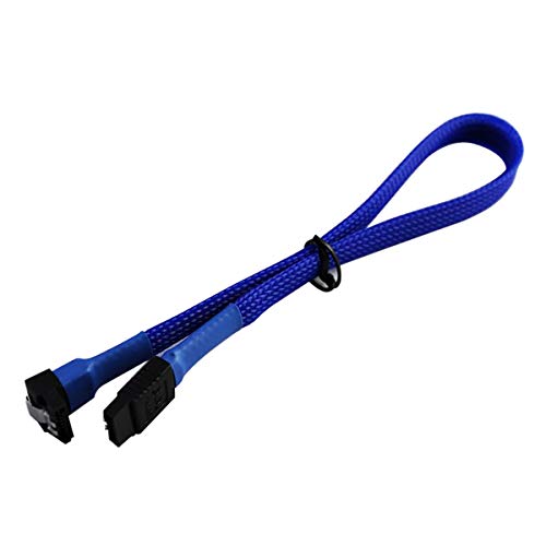 Cable de datos SATA 3.0 30cm Azul Darkside