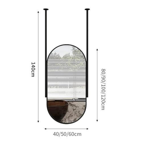 Miroir de salle de bain suspendu pour optimiser les petits espaces - 3