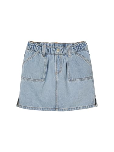 Vertbaudet Mädchen Jeansrock Basic dunkelblau 146/152