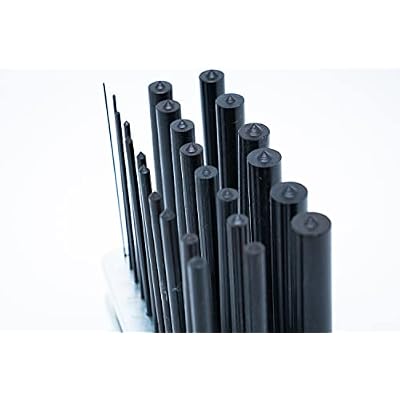 25 Piece Transfer Punch Set 1mm to 13mm by 0.5mm