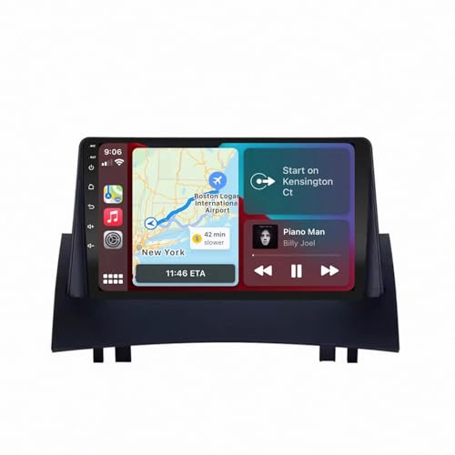 Radio Coche 2 DIN Solución a Manos Libres y Mapas Anticuados en Renault Megane 2 2004