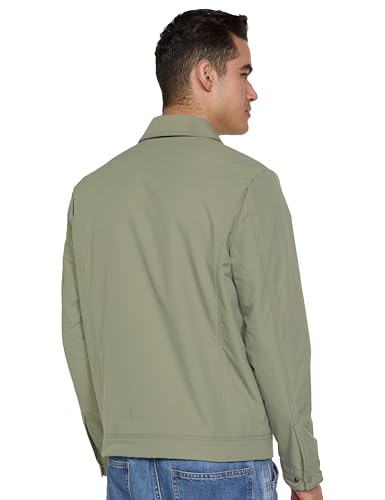 Image of Qube by Fort Collins Men's Shacket - Stylish & Trendy Shirt-Style Winter Jacket for Men