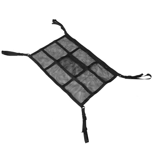 GRIRIW Filet De Rangement pour Toit Voiture Double Maille pour SUV Camion Camping Voyage Voiture Capacité Charge