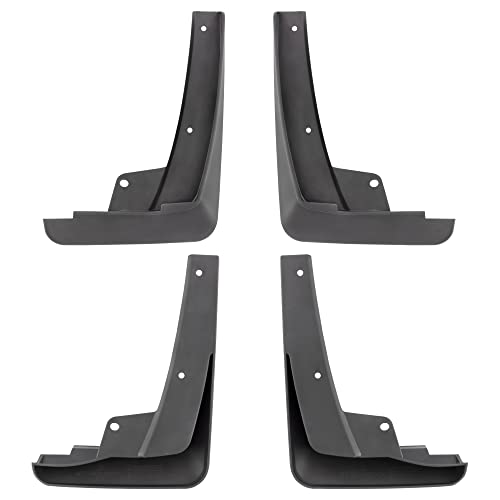 Image of BOXI Set of 4 Front and Rear Side Mud Flaps Splash Guards Fit for Cadillac XT4 2019 2020 Sport Utility 2.0L