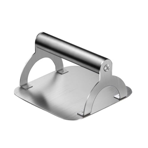iplusmile Robuste Edelstahl Fleischpresse Burgerpresse Küchenwerkzeug zum Fleischpressen für Grill und Outdoor Cooking