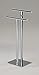 Kings Brand Furniture - 2 Tier Freestanding Towel Rack, Bathroom Standing Towel Racks, Hand Towel Holder - Towels Stand, Chrome