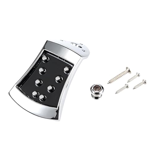 Wmqbjta Mandolin Tailpiece Sturdy Professional Guitar Accessory for Christmas Gift