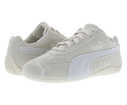 Image of Puma Speedcat Original Womens Shoes Size 9, Color: Alpine Snow /Puma White /Beige