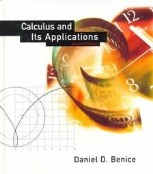 Hardcover Brief Calculus and Its Applications Book