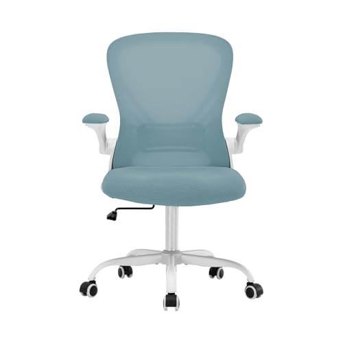 Consejos para Comprar Sillas de Estudio los más recomendados. 50 Bluelander Silla Oficina, Altura Ajustable, Respaldo Alto con Soporte Lumbar, Silla de Oficina Ergonómica, Reposabrazos Abatibles, Silla Ejecutiva para Oficina, Silla de...