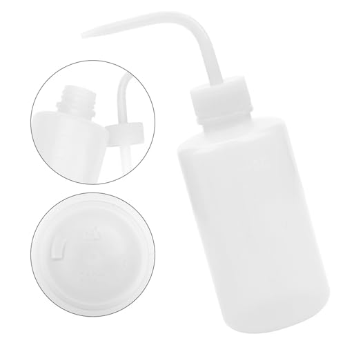 SAQMEW Lab Wash Bottles with Scale Markings, 8oz/250ml, Leak-Proof Squeeze Bottle with Narrow Spout...